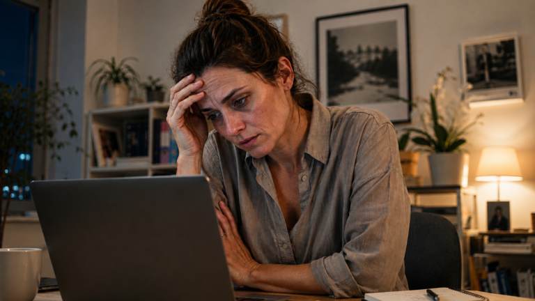 burnout no trabalho: 7 sinais silenciosos | Créditos: Portal Vou De Home