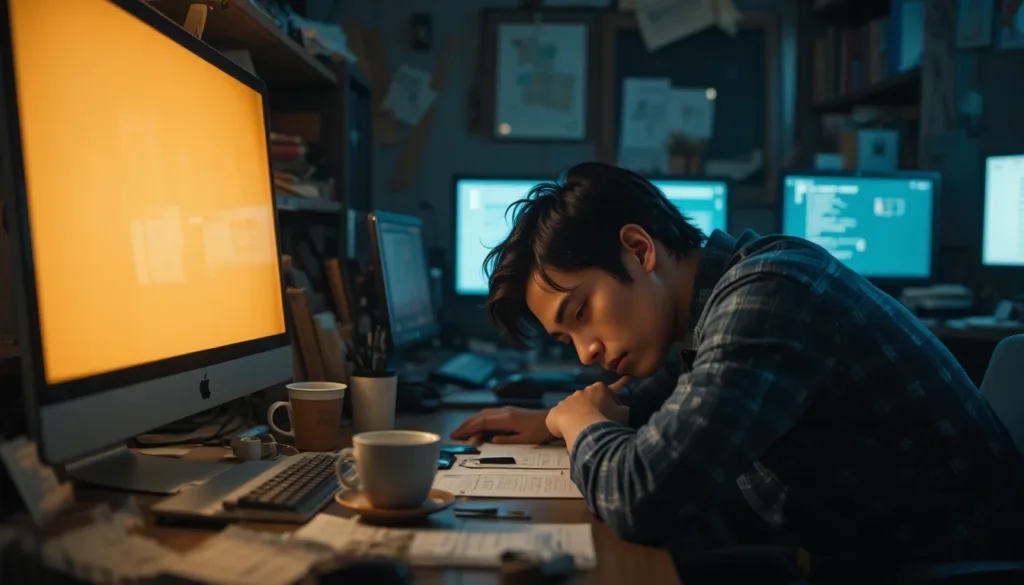 Burnout no home office -2