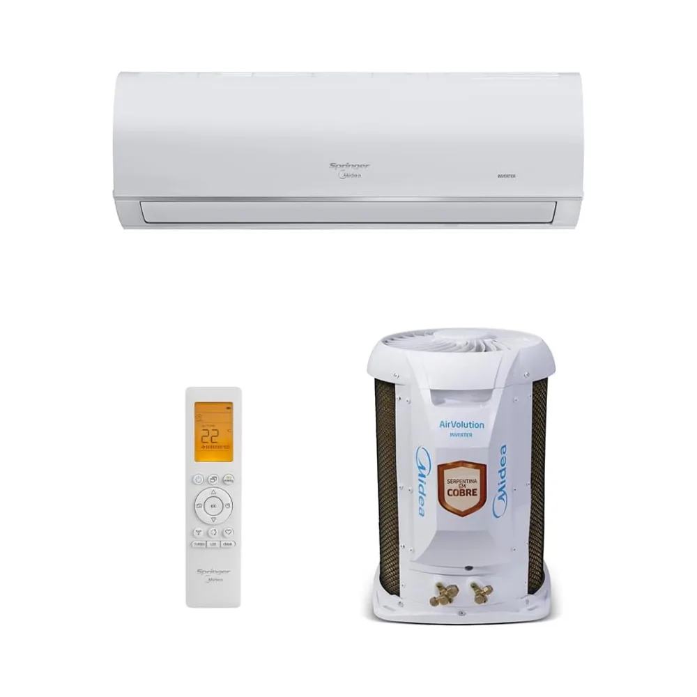 Ar Cond Inverter Midea Airvolution Connect 12000