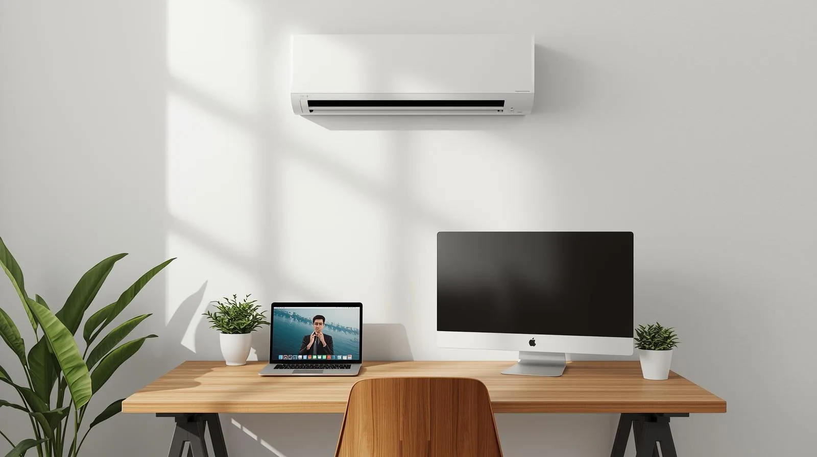 Ar Condicionado num ambiente de Home Office