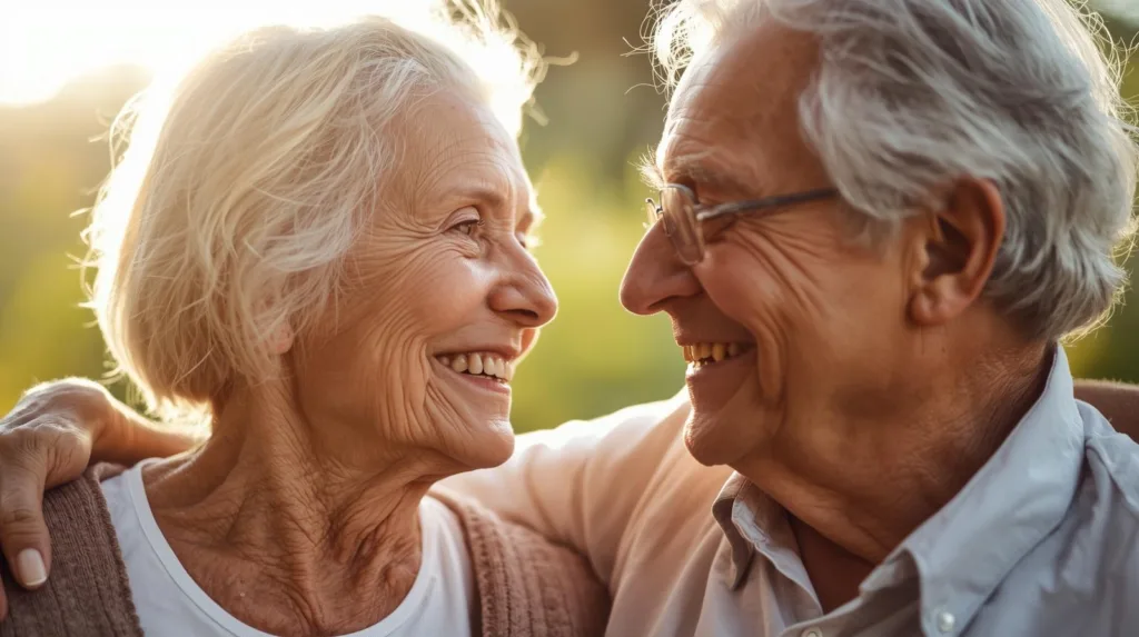 Casal de idosos saudáveis - 10 Dicas para Envelhecer com Saúde!