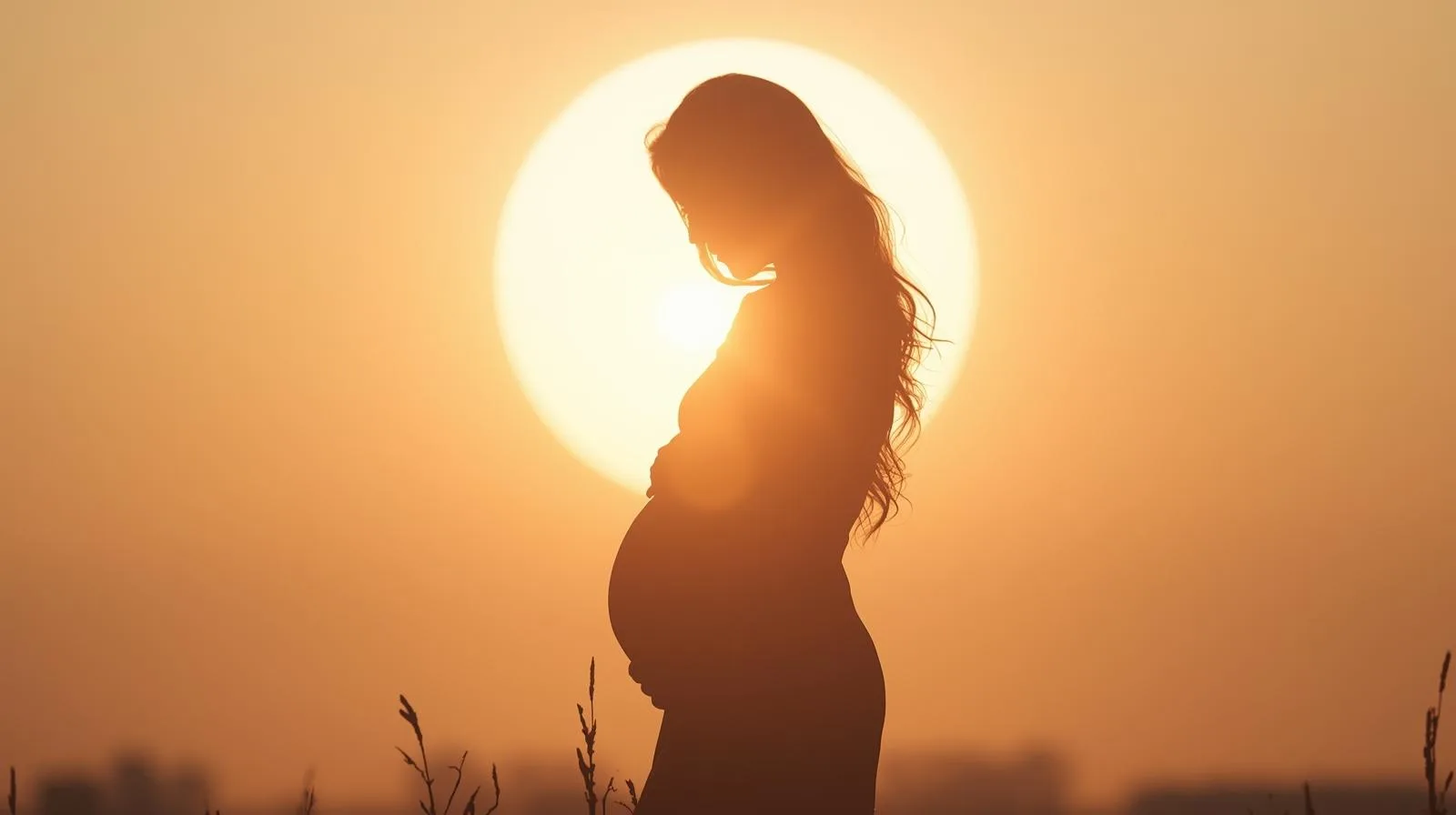 Mulher grávida com mais de 6 semanas