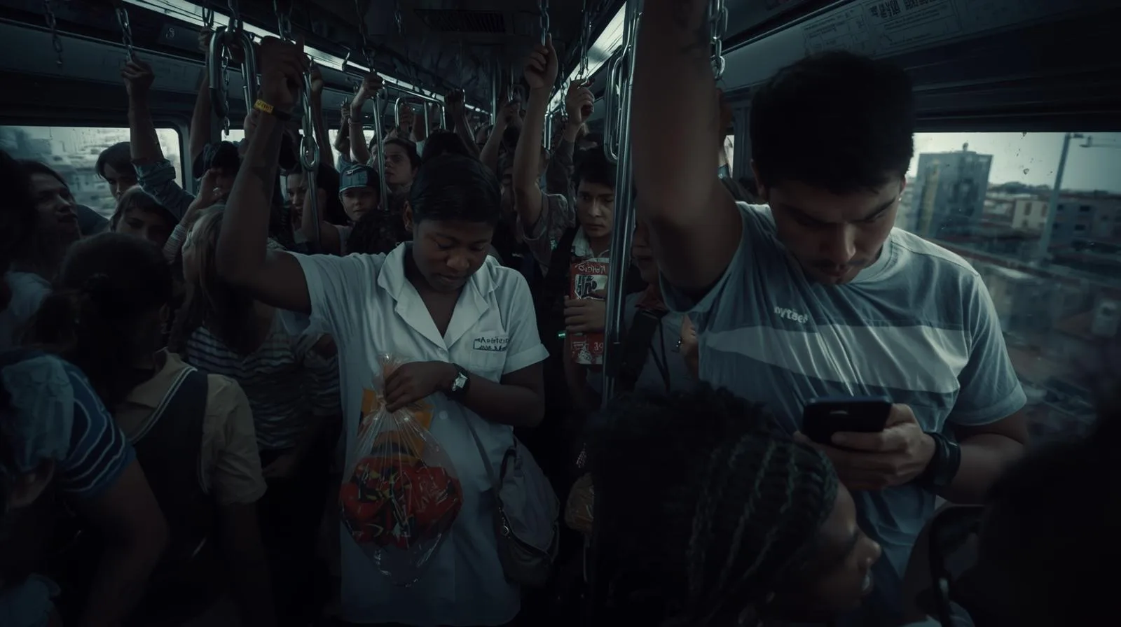 Rotina exaustiva de longas viagens do trabalhador CLT