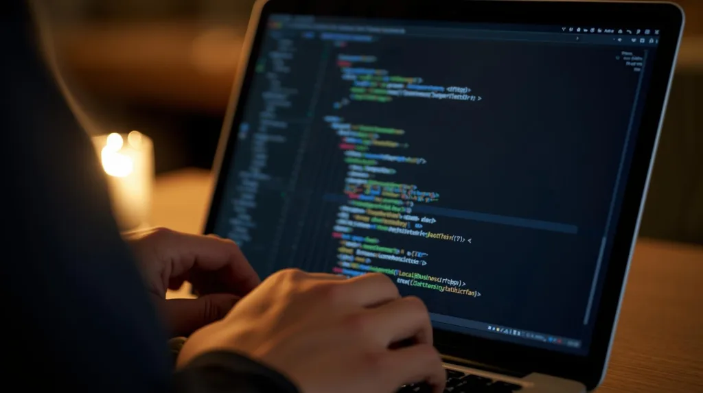 Schema markup é a ponte entre seu conteúdo e a compreensão da IA. Sem ele, você fala. | Créditos: Portal Vou De Home