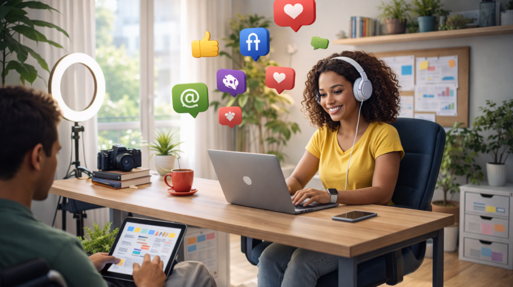 social media