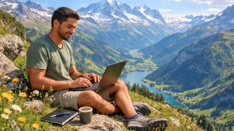 Como virar nômade digital trabalhando de qualquer lugar do mundo
