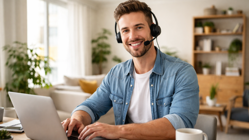 Vaga Home Office: Vendedor Home Office (Time Comercial)