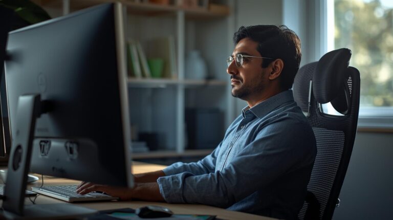 Benefícios de uma Cadeira Ergonômica no Home Office