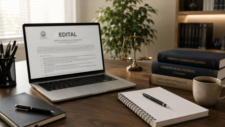 Concurso Público 2026 com vagas home office - Editais | Créditos: Portal Vou De Home