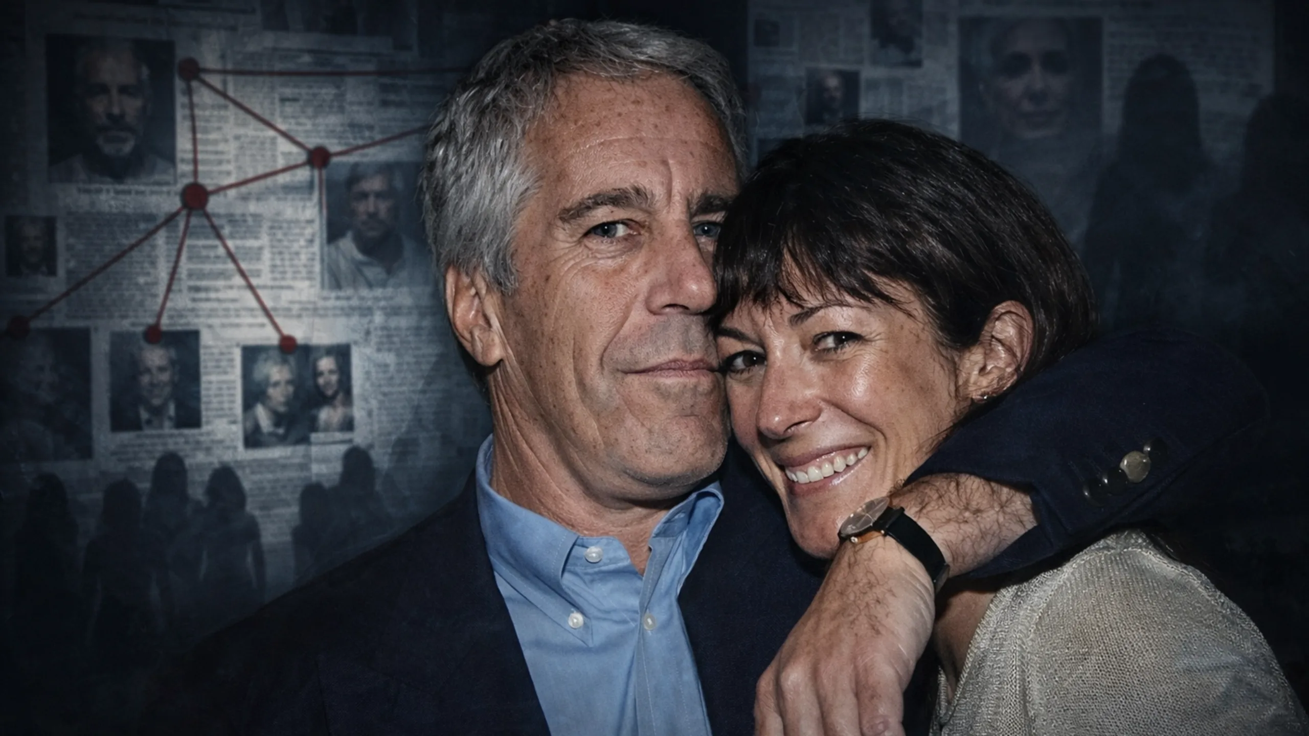 Jeffrey Epstein e Ghislaine Maxwell
