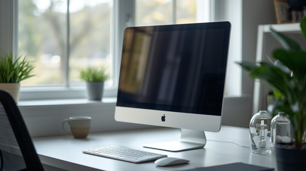 Nunca coloque o monitor de frente ou de costas para a janela. A luz deve vir pela lateral — sem reflexos na tela.