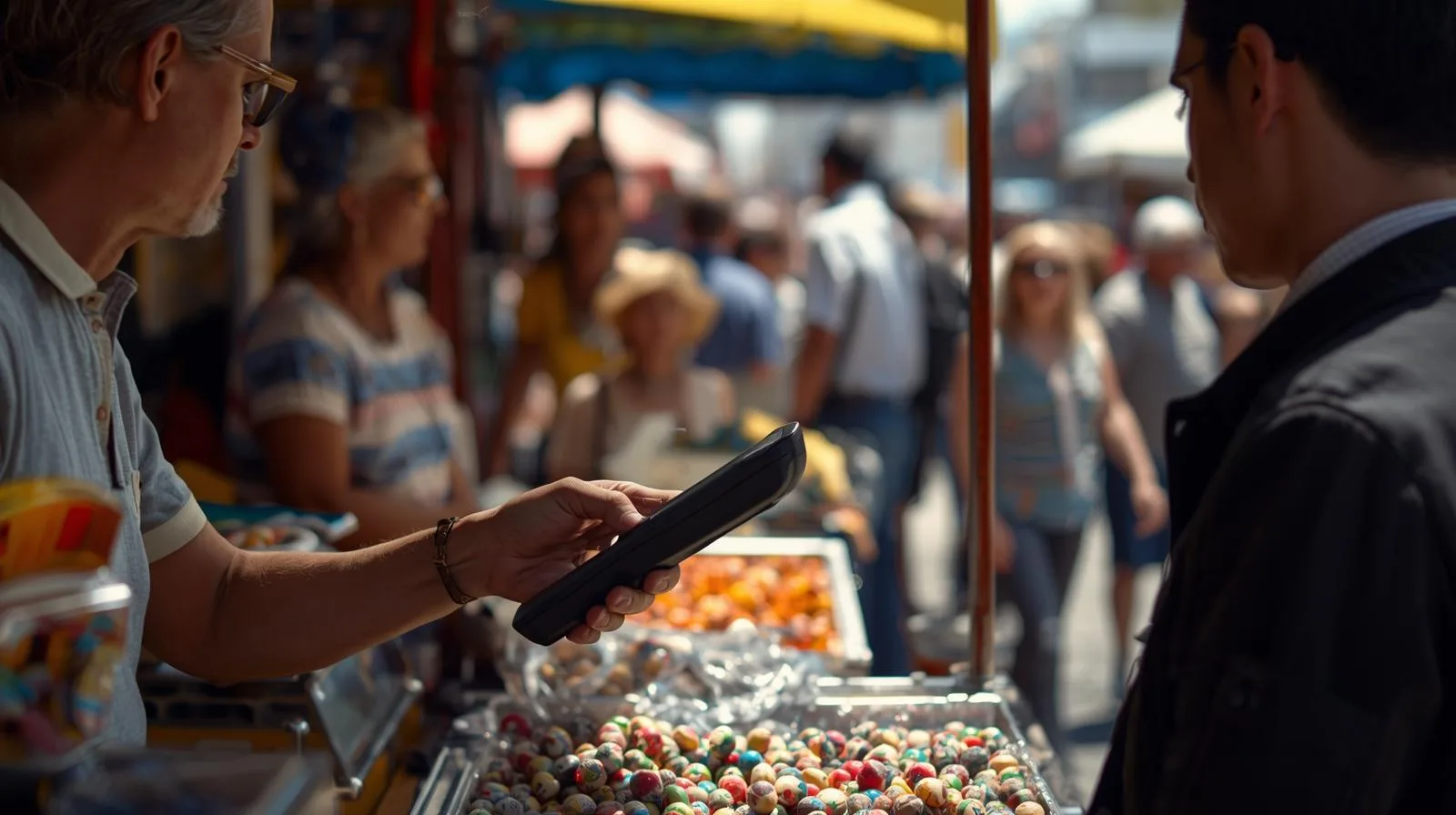 Nunca pague se não vir claramente o valor no visor. Golpistas usam máquinas adulteradas para cobrar R$ 1.000 fingindo que é R$ 10.