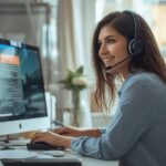 pessoa trabalhando home office, especialista em atendimento