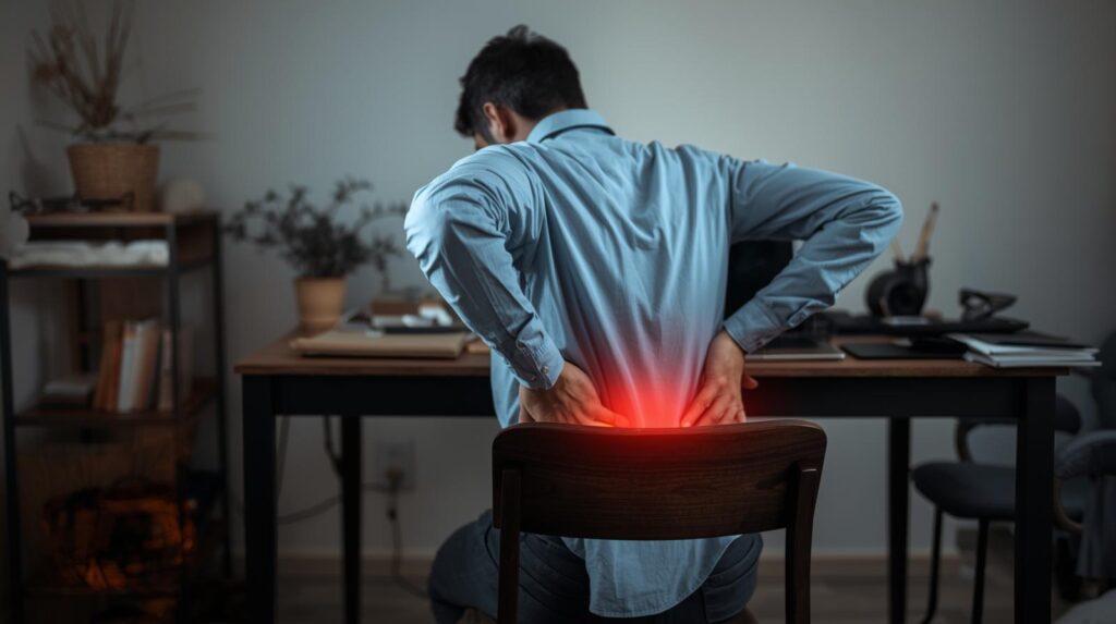 Dor na coluna não é normal — é sinal de que seu corpo está lutando contra um setup mal planejado. Ergonomia é prevenção, não luxo.