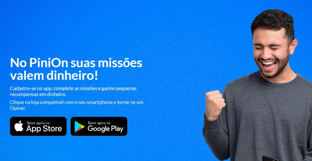 No Pinion você faz pequenas tarefas remuneradas, incluindo pelo seu smartphone. | Crédito: Portal Vou De Home 