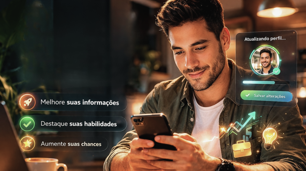 atualizando o perfil de forma estratégica: como ganhar mais dinheiro PiniOn | Crédito: Portal Vou De Home 