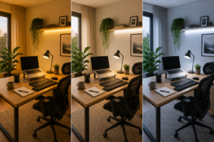 iluminação para home office: Qual escolher? | Crédito: Portal Vou De Home