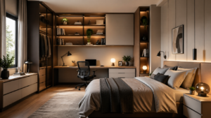 Combinações de Móveis no Home Office do Quarto de Casal que Transformam o Ambiente