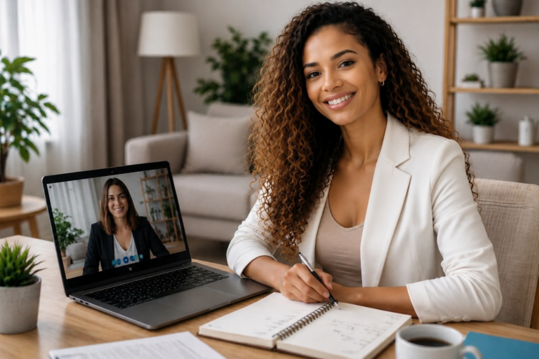 entrevista online para vaga home office | Créditos: Portal Vou De Home