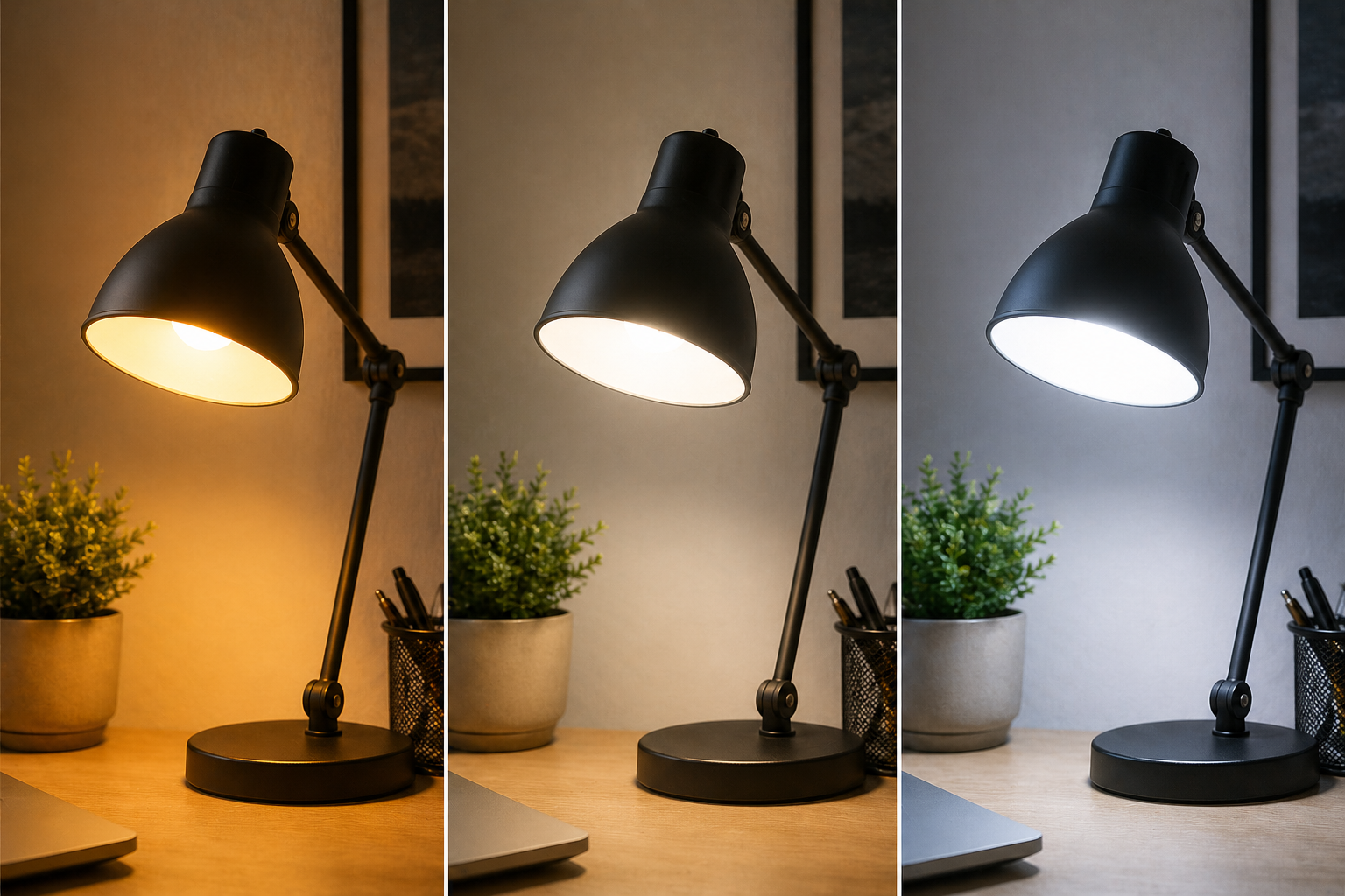 iluminação para home office: qual a temperatura ideal? | Crédito: Portal Vou De Home