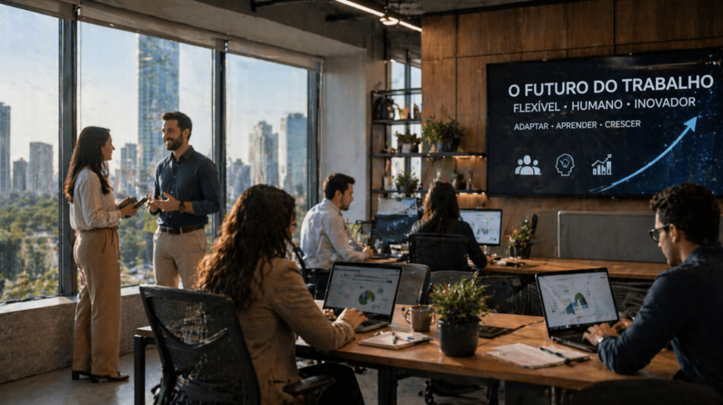 reunião de trabalhadores