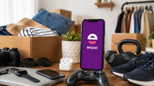 Renda Extra Com Desapego: Vale a pena vender itens usados na Enjoei? | Créditos: Portal Vou De Home