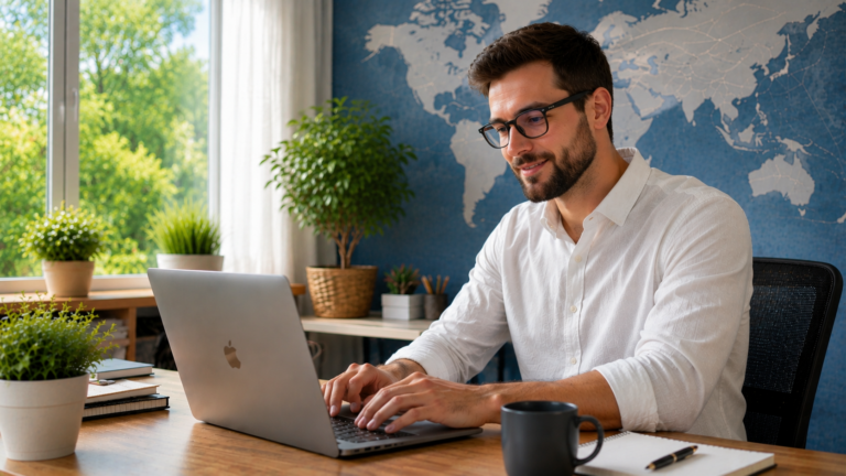 confira vagas home office no exterior que contratam brasileiros | Créditos: Portal Vou De Home