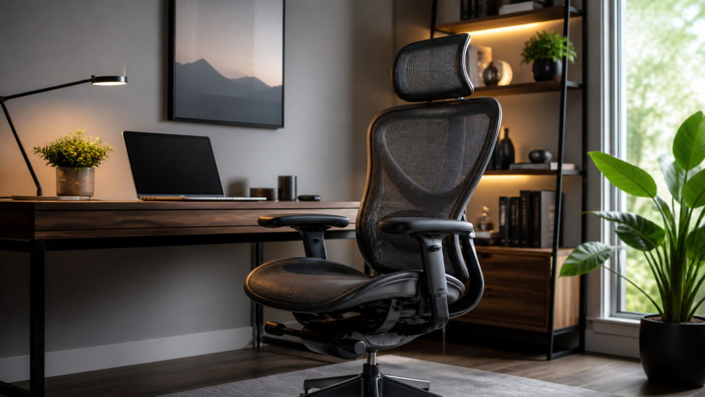 cadeira gamer no home office