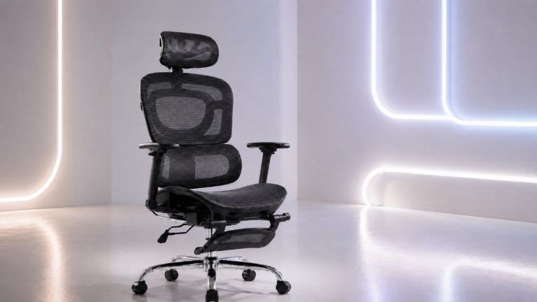 Cadeira Ergonômica Mônaco Luvinco BT07 | Créditos: Portal Vou De Home