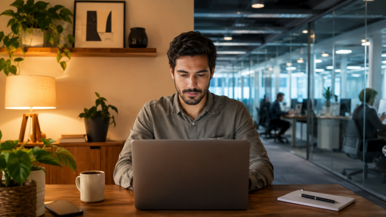 Trabalho Híbrido: O Que É e Como Funciona | Créditos: Portal Vou De Home