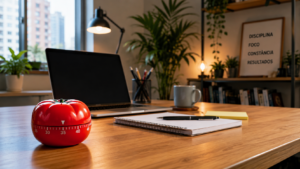 Técnica Pomodoro | Créditos: Portal Vou De Home