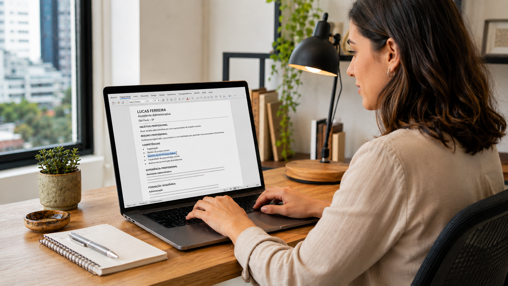 currículo para vaga home office sem experiência | Créditos: Portal Vou De Home 