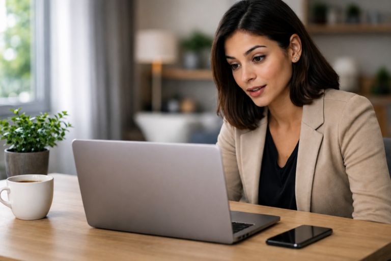 recrutador avaliando currículo alinhado para vaga home office | Créditos: Portal Vou De Home