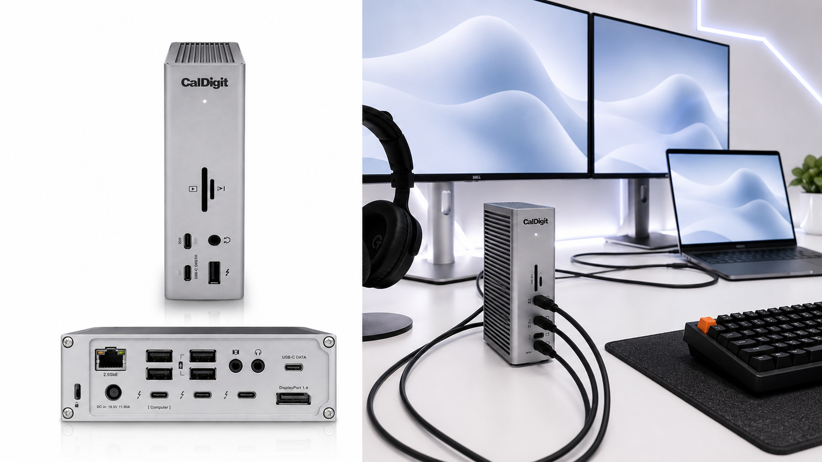 CalDigit TS4（Thunderbolt Station 4） CalDigit TS4: A Melhor Docking Station Thunderbolt 4 do Mercado?