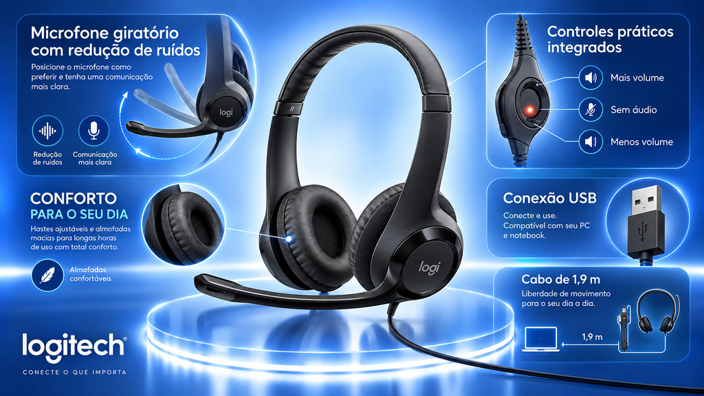 Logitech H390