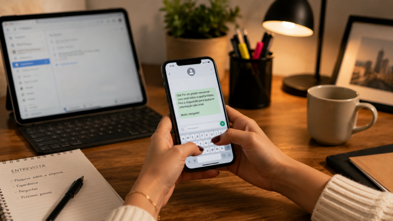 follow up após entrevista | Créditos: Portal Vou De Home