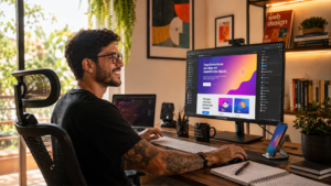 Web Designer Home Office | Créditos Portal Vou De Home