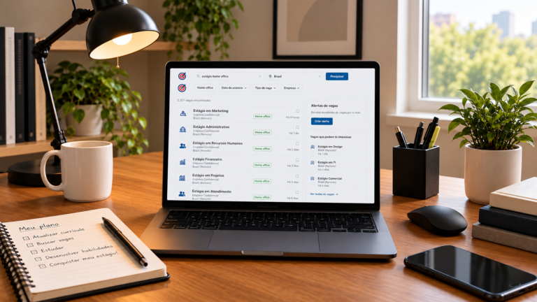 Estágio Home Office | Créditos: Portal Vou De Home