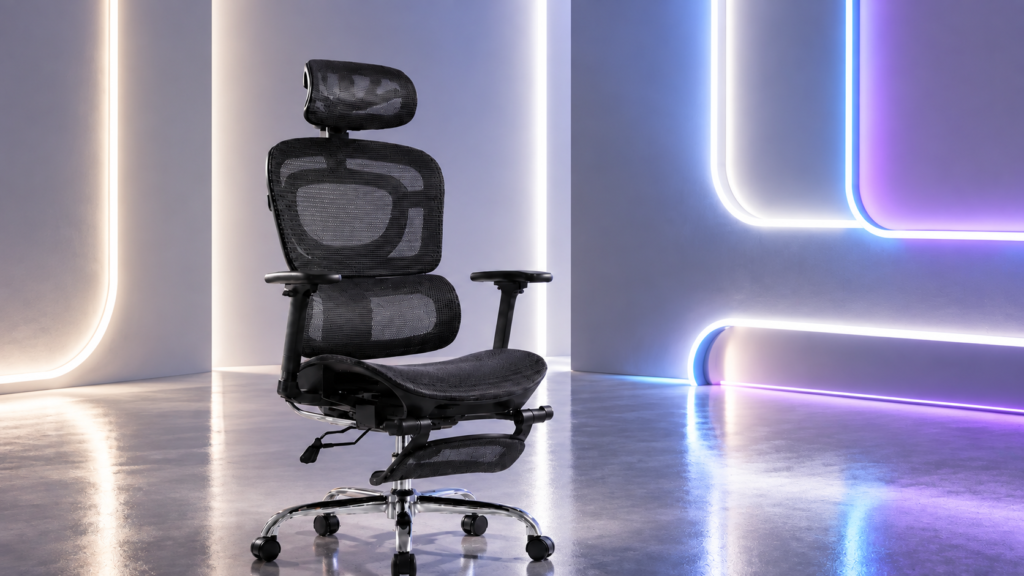 Cadeira Ergonômica Mônaco Luvinco BT07 | Créditos: Portal Vou De Home